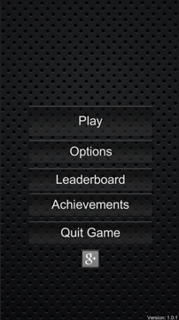 100 Balls³ menu screen