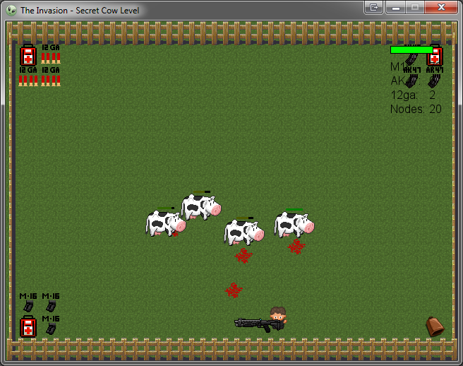 The Invasion hidden cow level