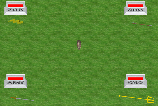 Olympus is Falling gameplay screenshot