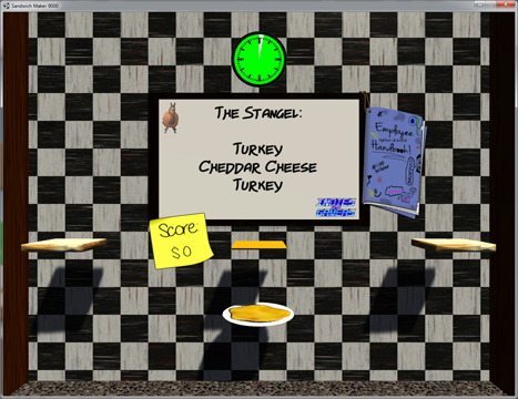 Sandwich Maker 9000 gameplay screenshot