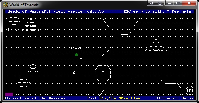 World of Textcraft gameplay screenshot